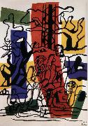 Fernard Leger Outing segment painting